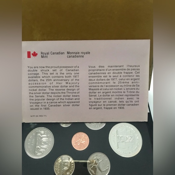 Royal Canadian Mint Set 1977 - Picture 3 of 4